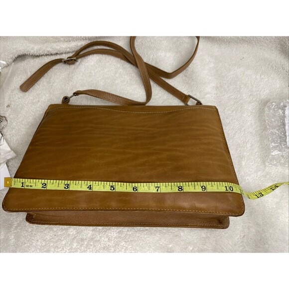 MARK CROSS Crossbody Shoulder Brown LEATHER Vintage READ - Picture 14 of 16